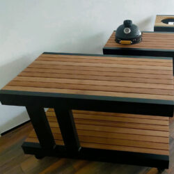 Large en Small Aluminium Kamado Tafel van KamadoGo